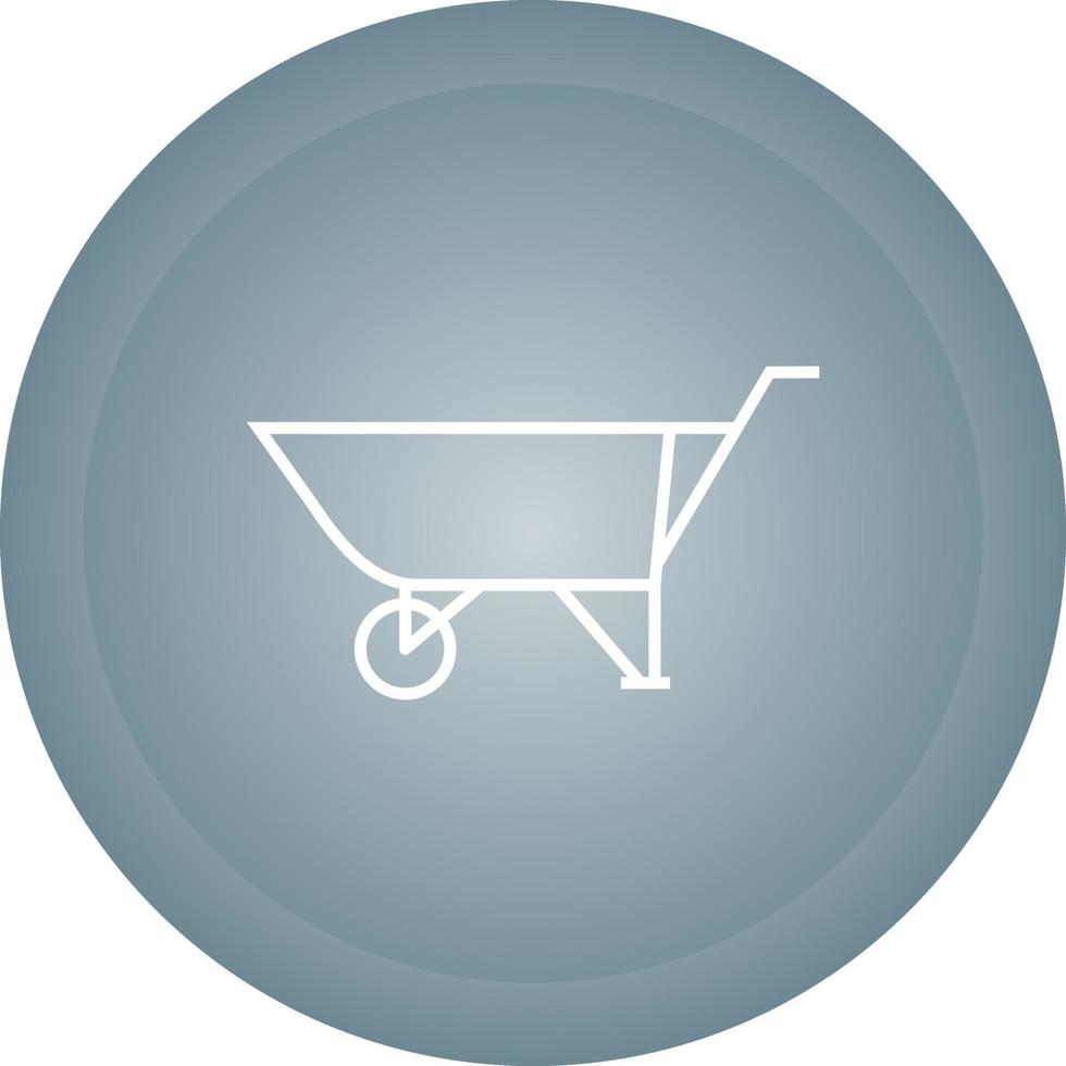 Wheelbarrow Vector Icon