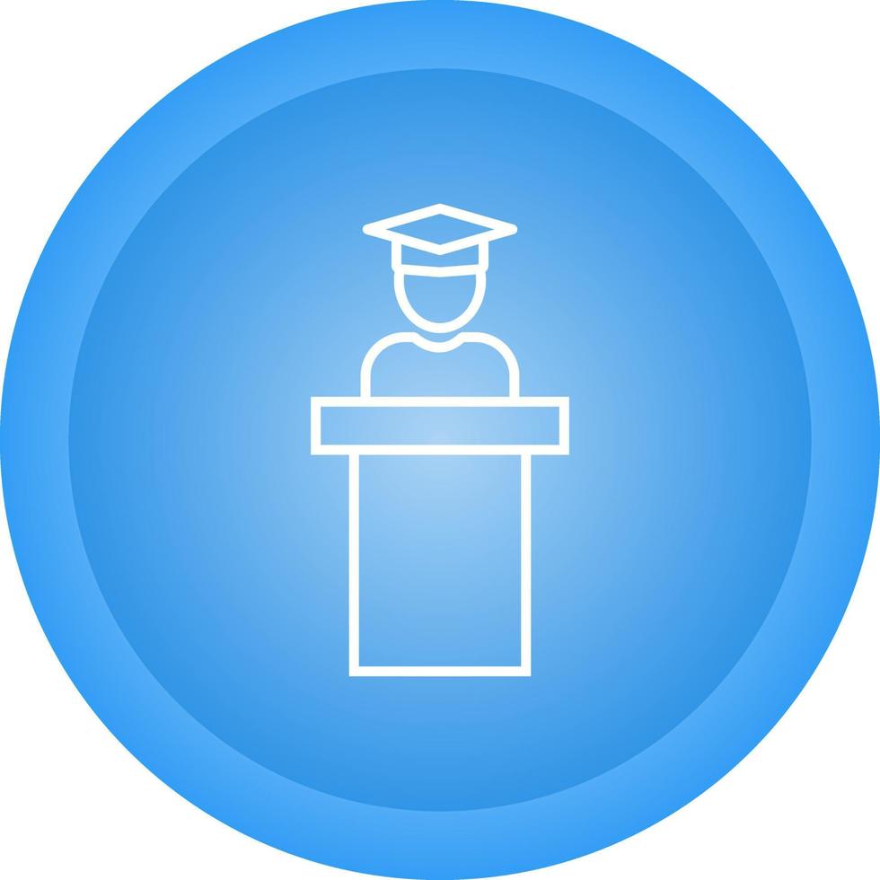 Guest Speaker Vector Icon