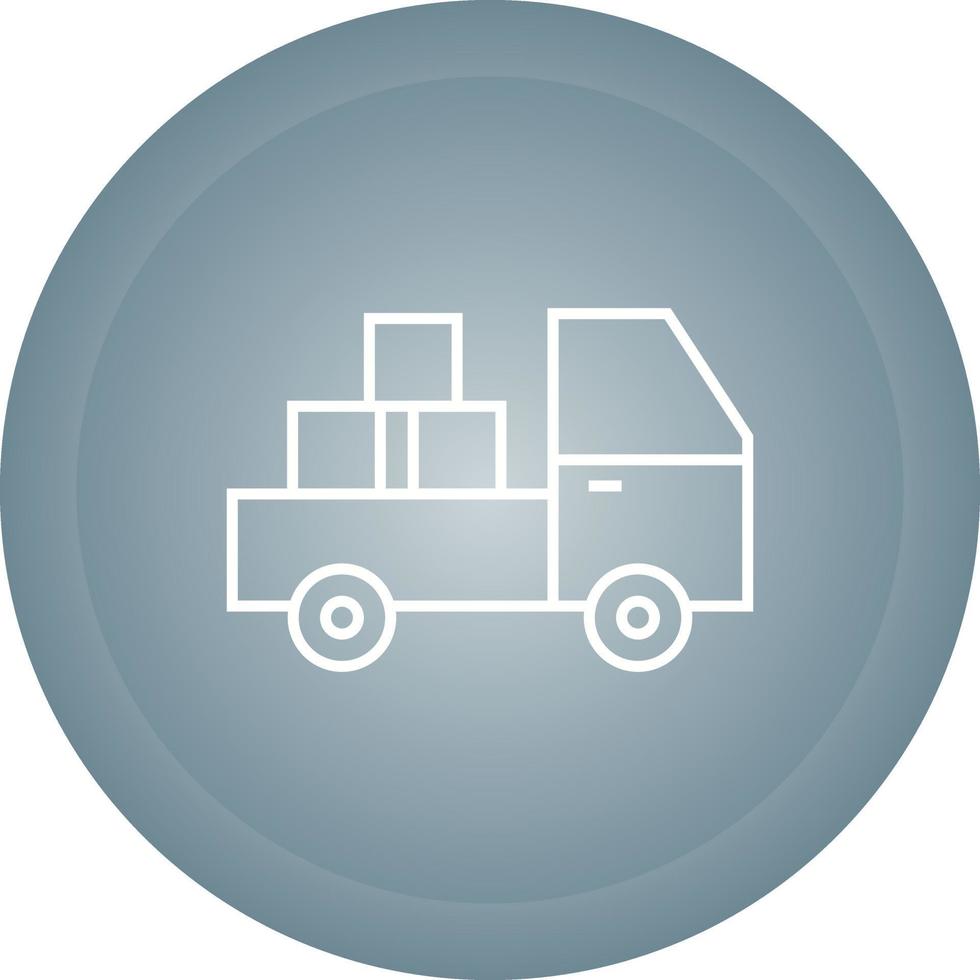 Pickup Truck Vector Icon