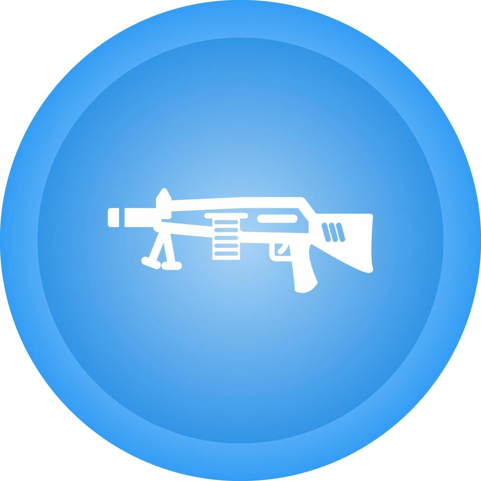 Machine Gun Vector Icon