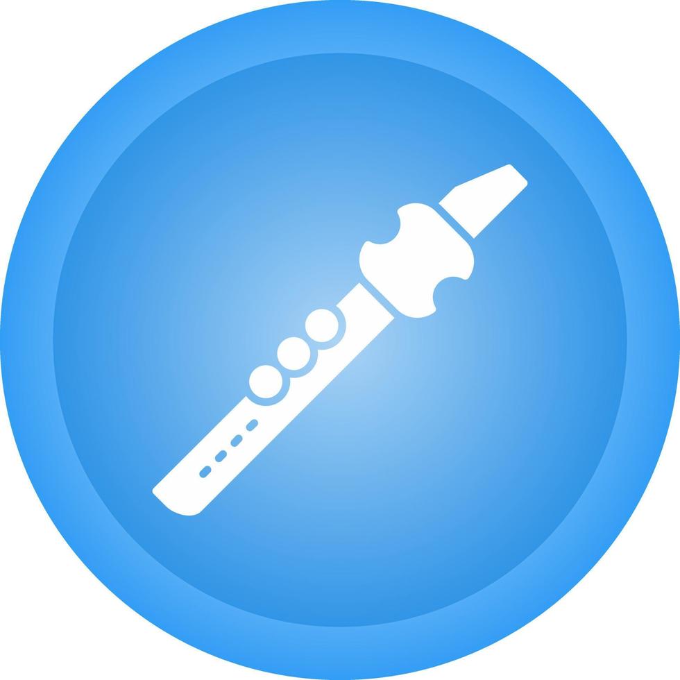 Flute Vector Icon