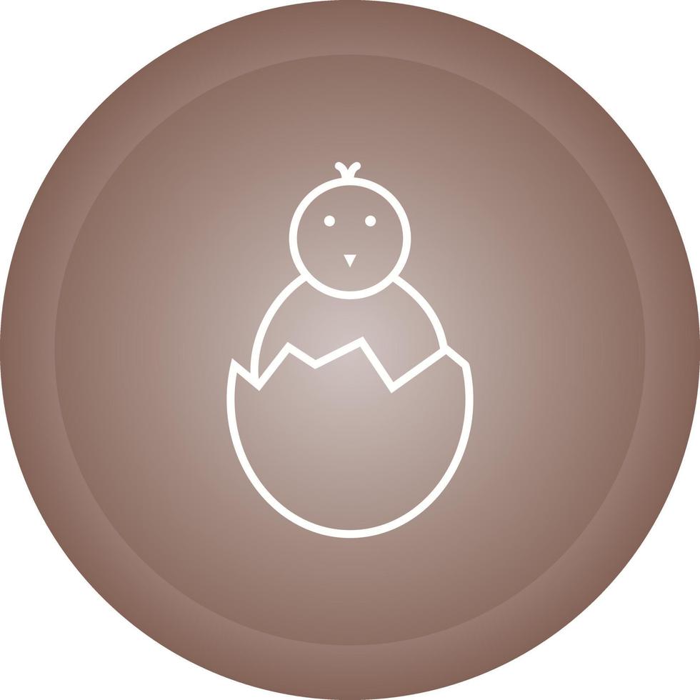 Hatched Egg Vector Icon