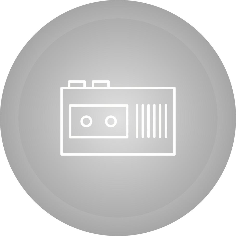 Tape Recorder Vector Icon