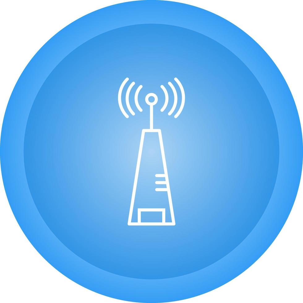 Signals Tower Vector Icon