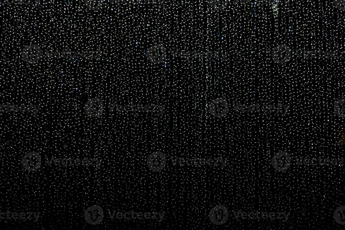 abstract background lights on black background decoration night lighting christmas photo