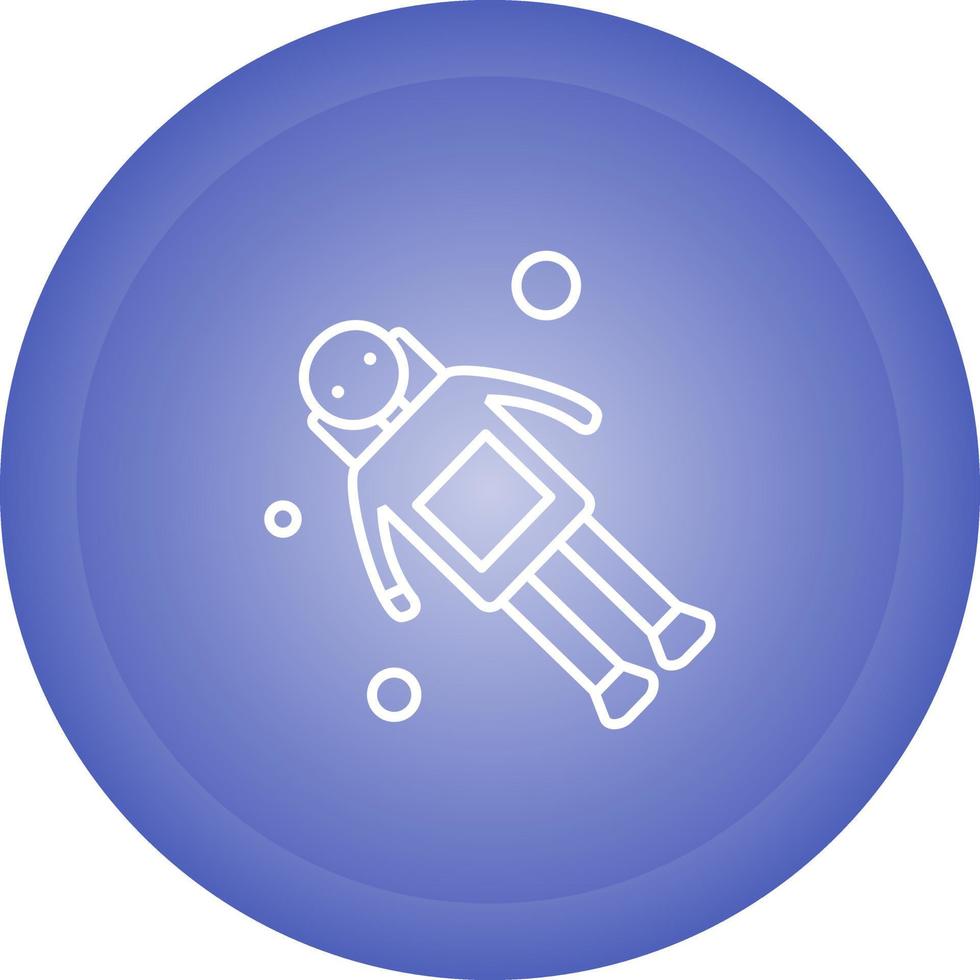 Space Man Vector Icon