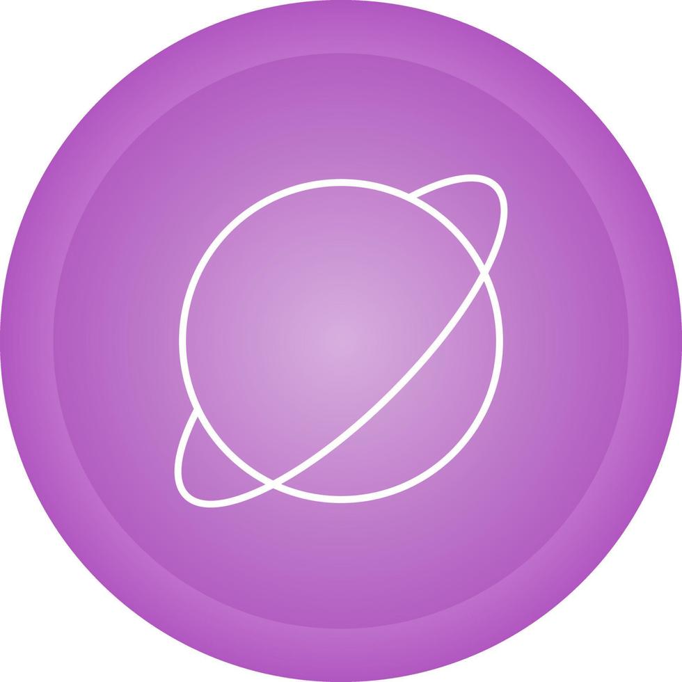 Saturn Vector Icon