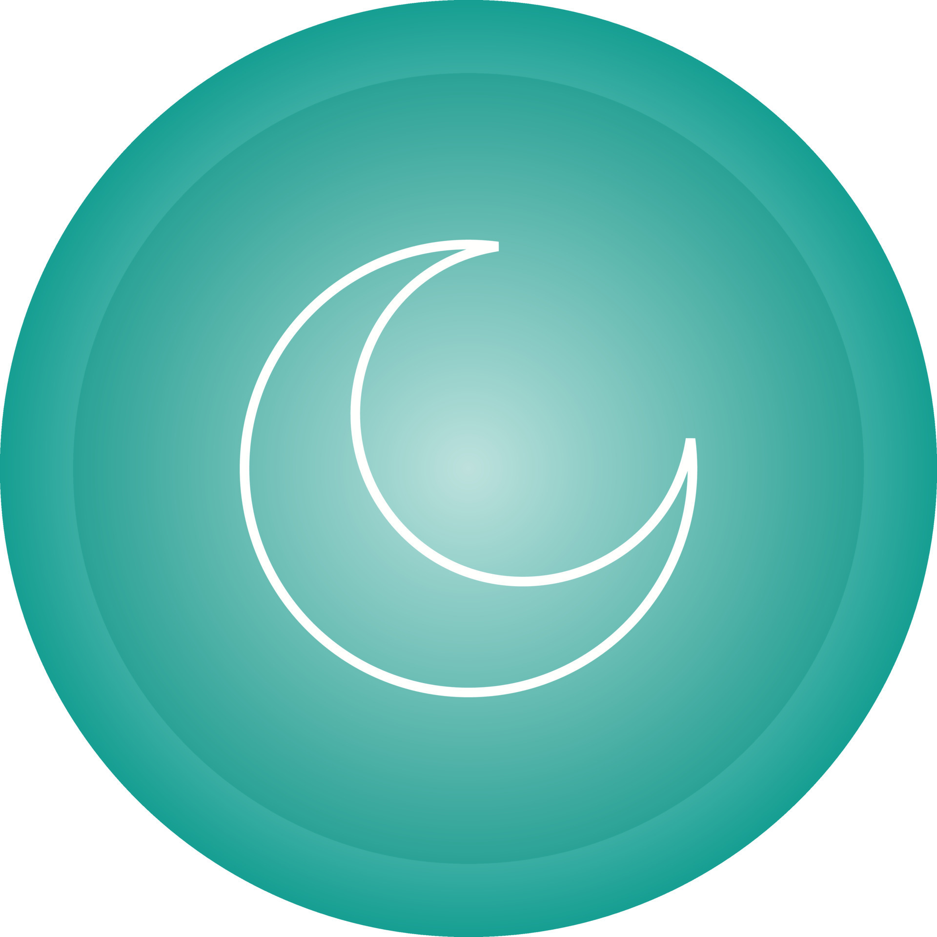 Half Moon Vector Icon 22682877 Vector Art at Vecteezy