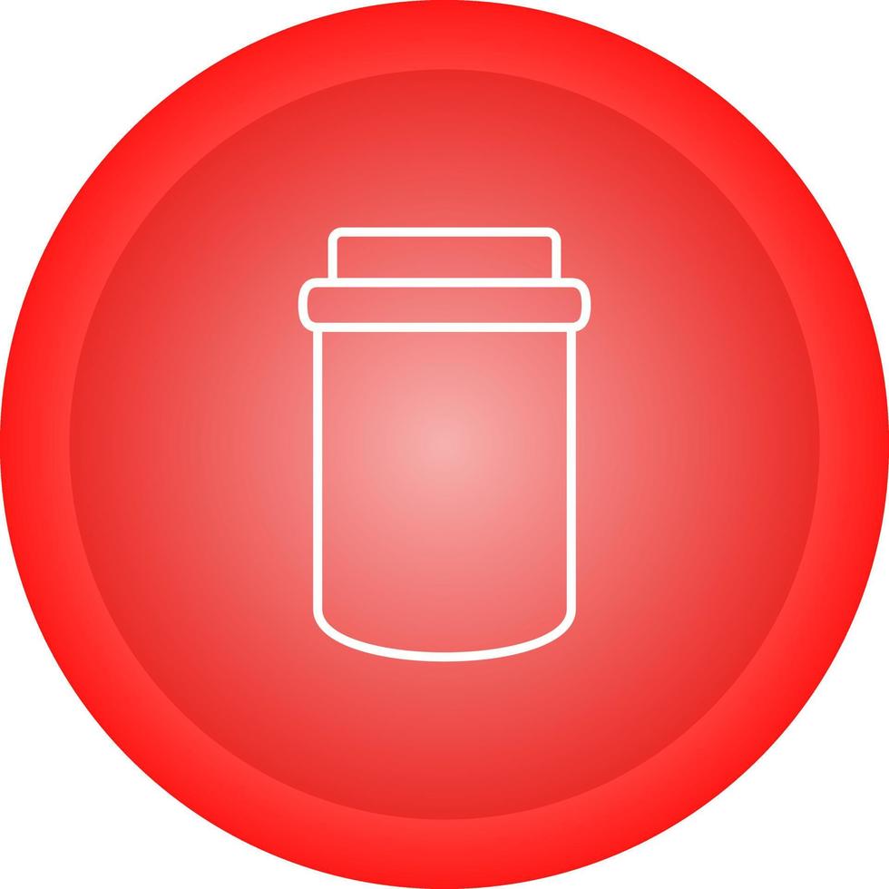 Jam Bottle Vector Icon