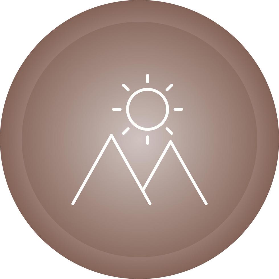 Sunny Weather Vector Icon