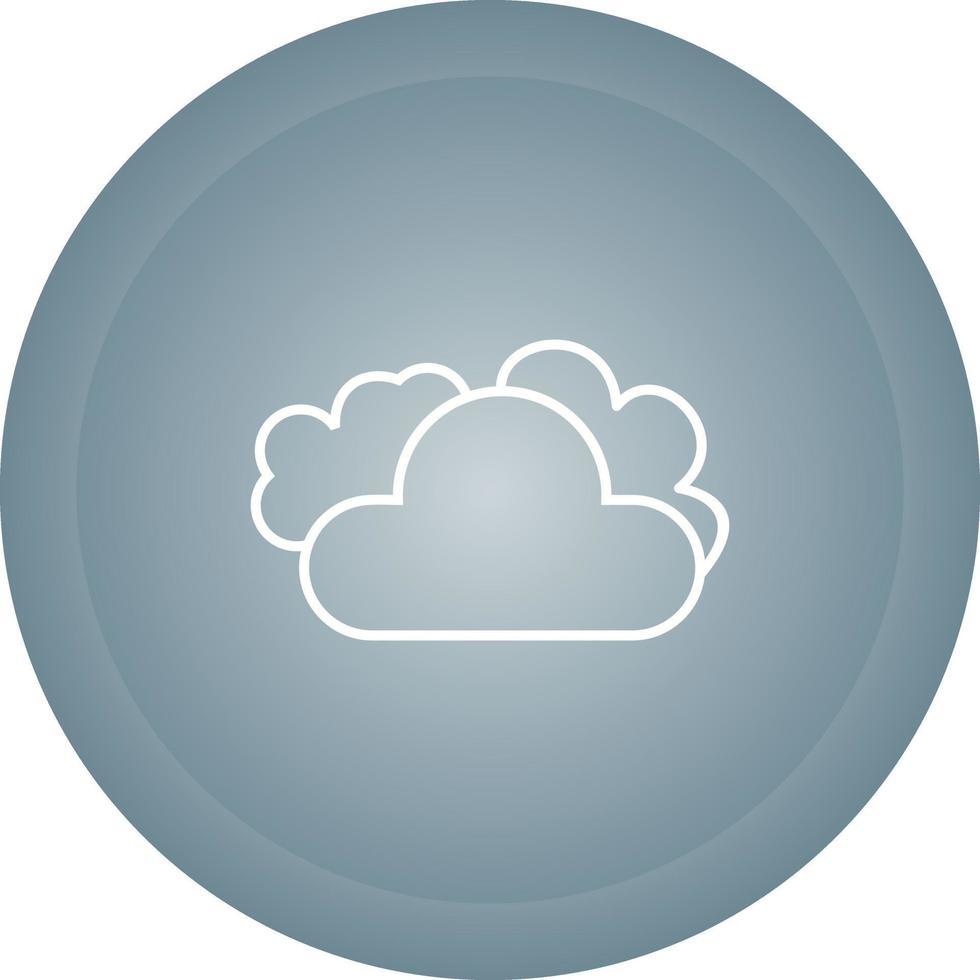 Cloudy Weather Vector Icon