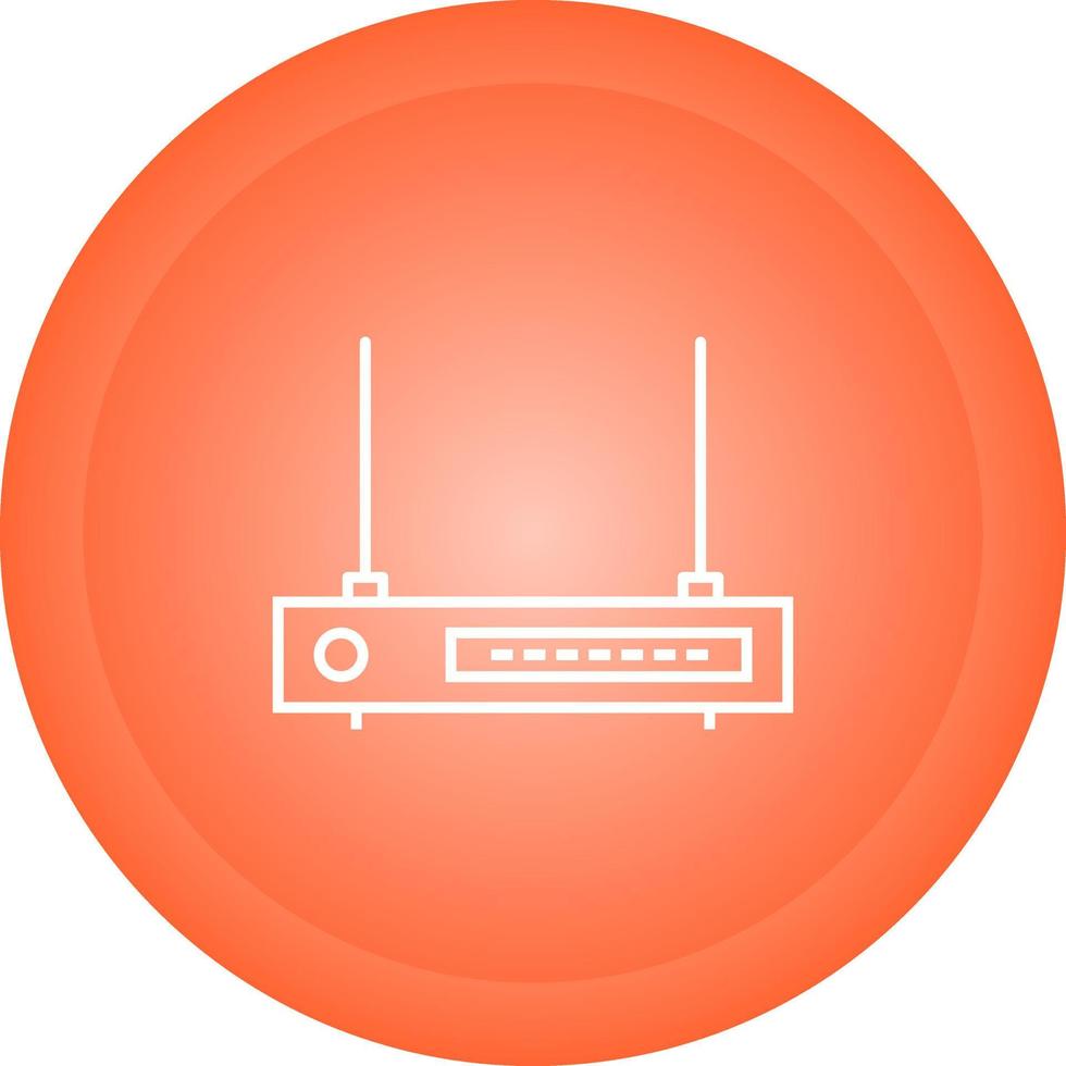 Wifi Router Vector Icon