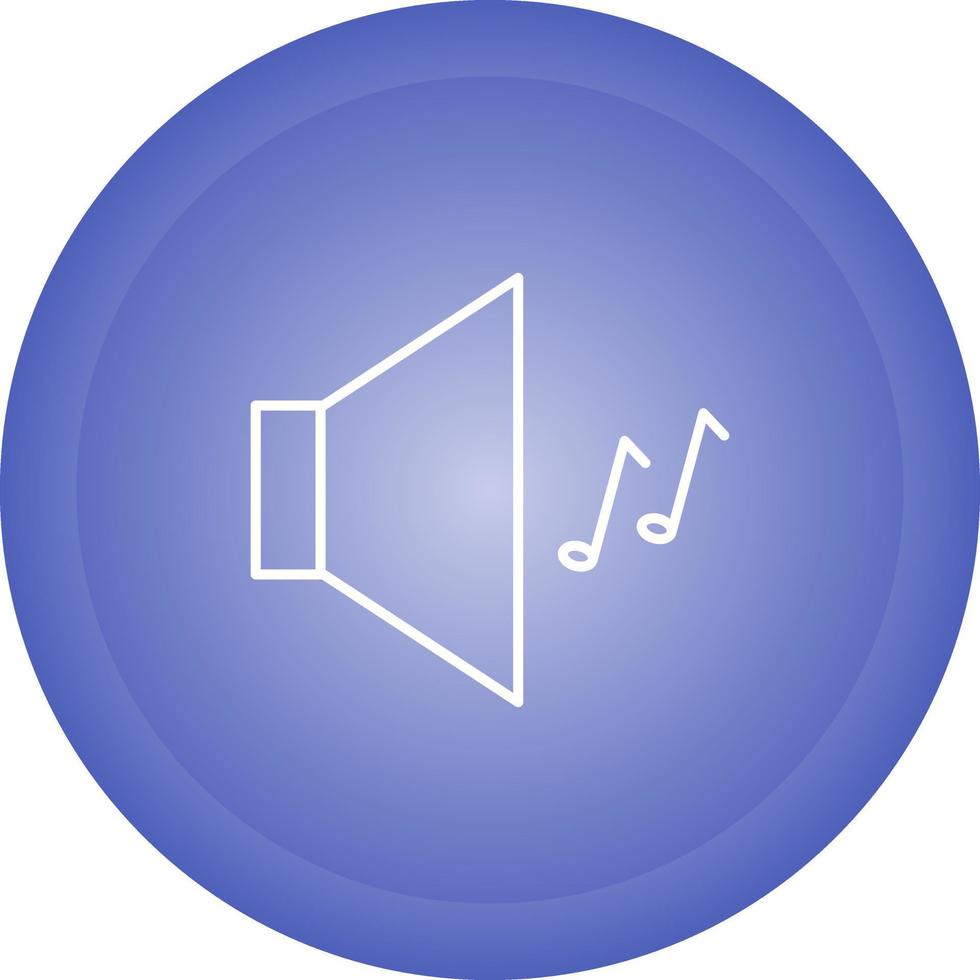 icono de vector de sonido