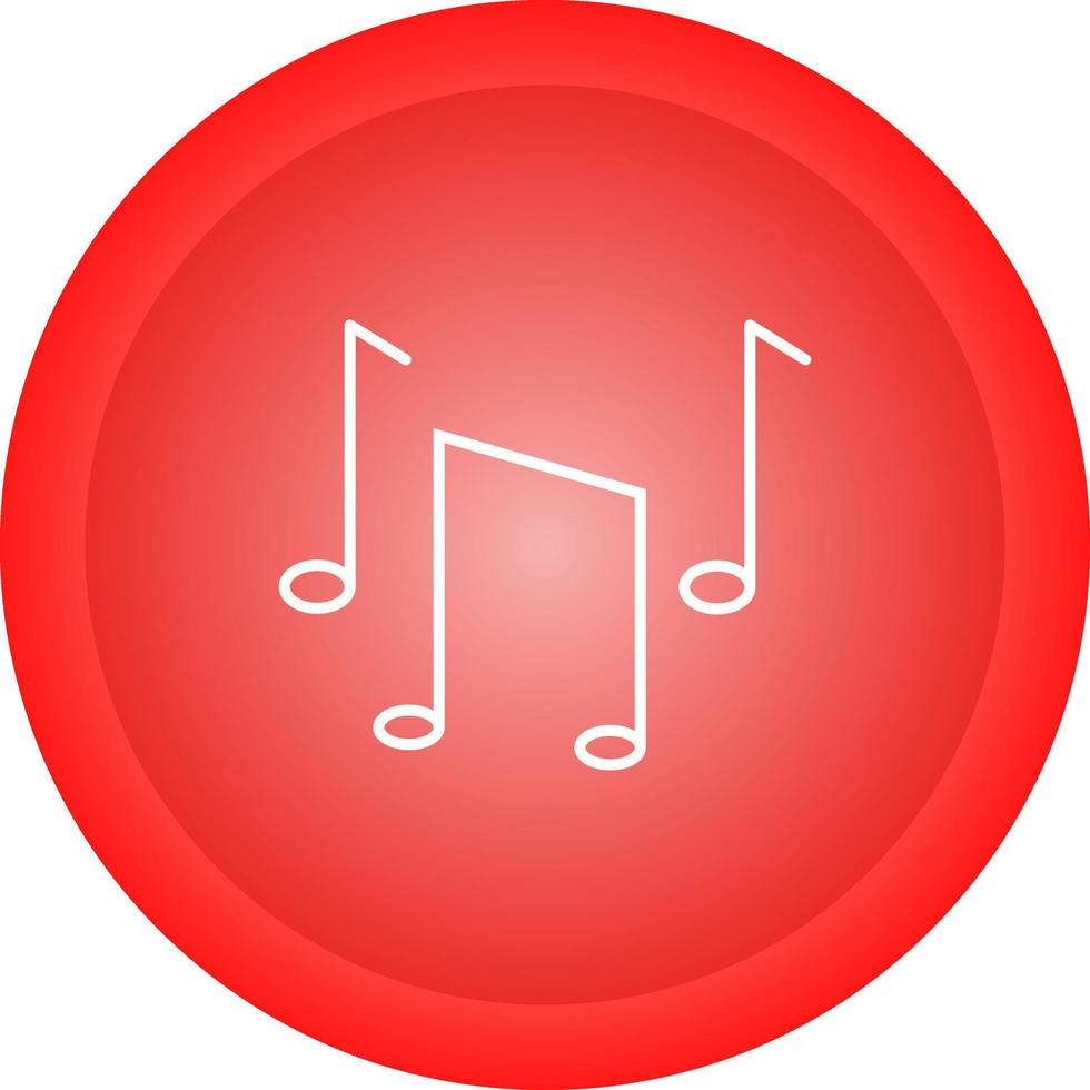 Musical Notes Vector Icon