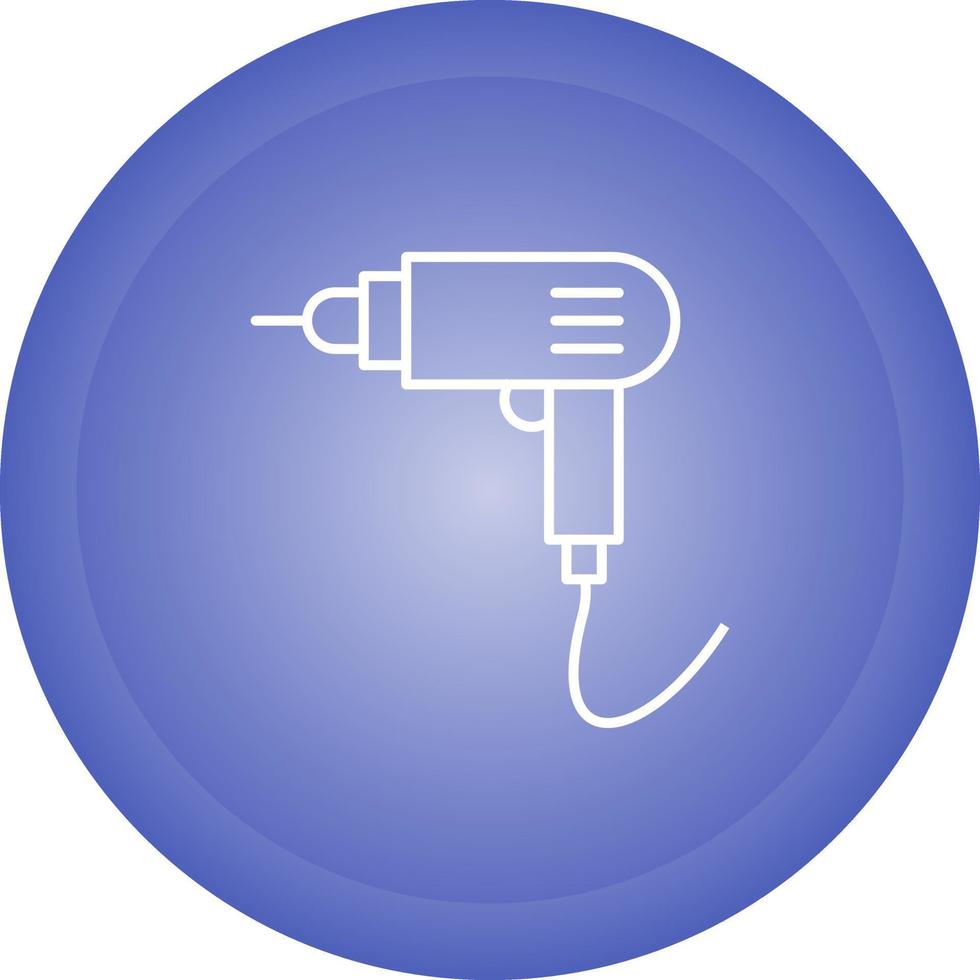 Drill Machine Vector Icon