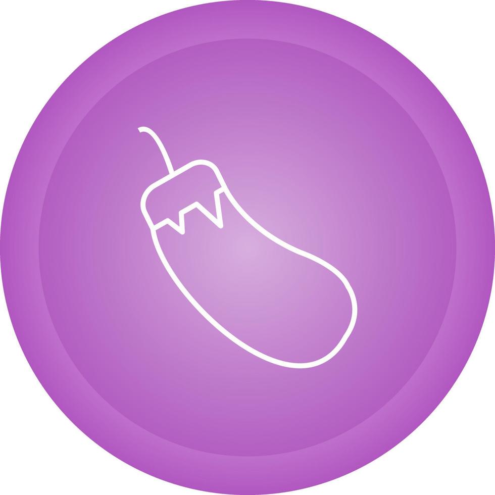 Eggplant Vector Icon