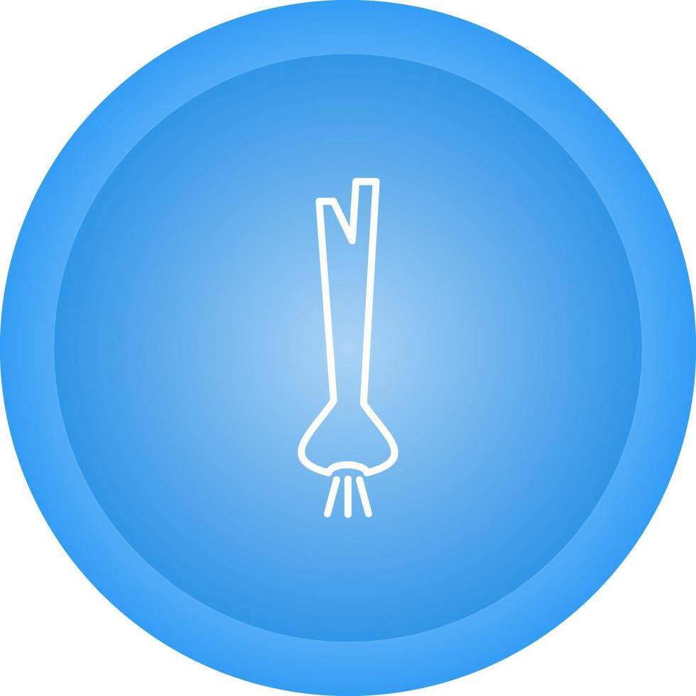 Spring Onion Vector Icon