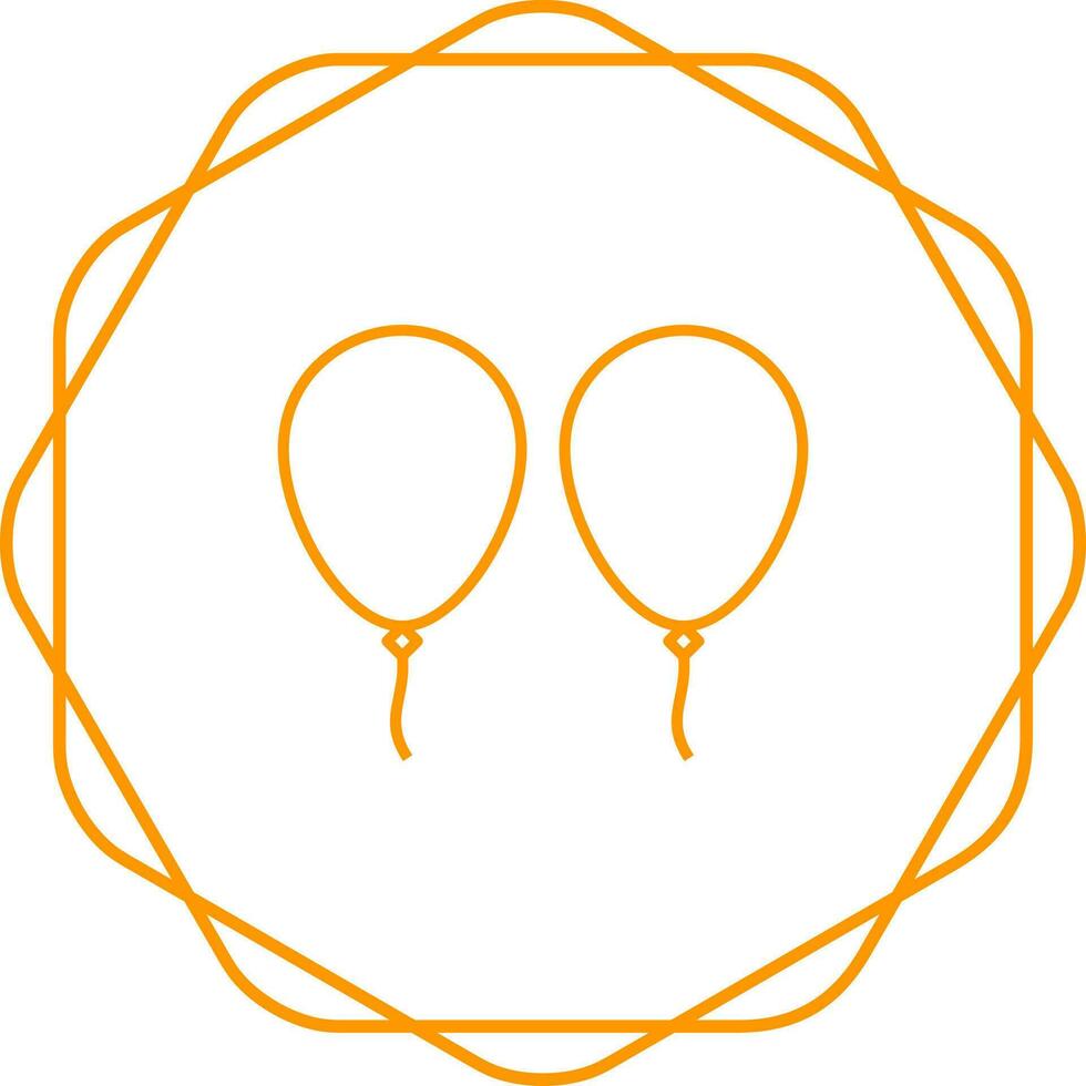 Balloons Vector Icon