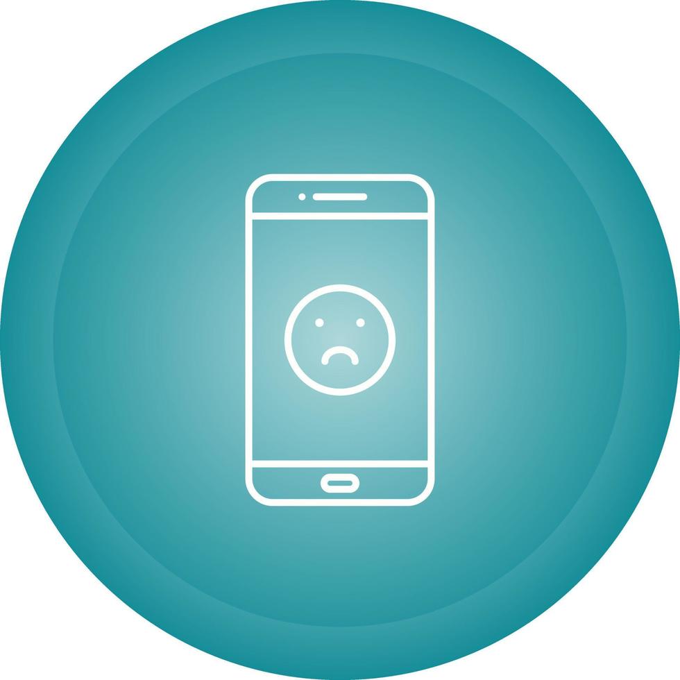 Sad Face Vector Icon