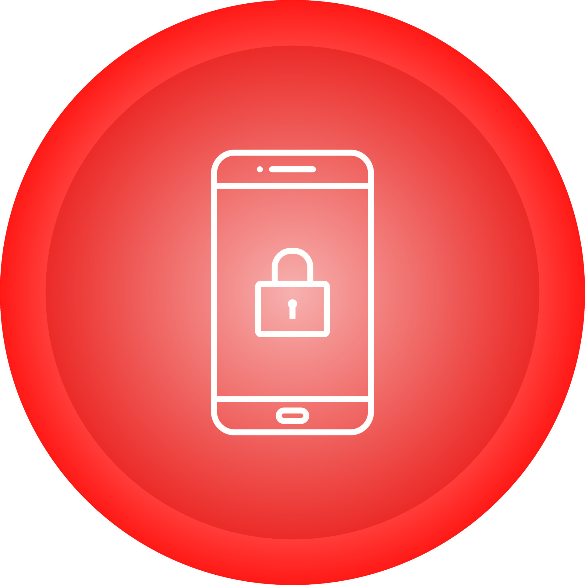 Lock Screen Vector Icon 22683136 Vector Art at Vecteezy