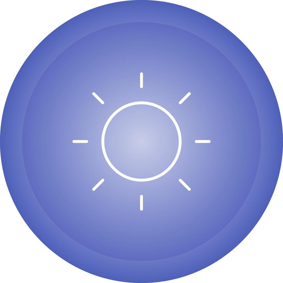 Sun Vector Icon