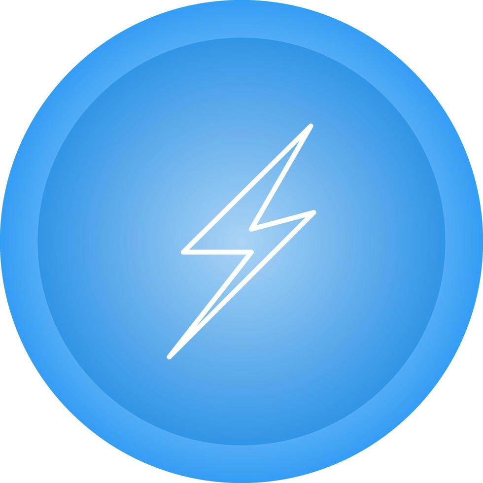 Lightening Vector Icon