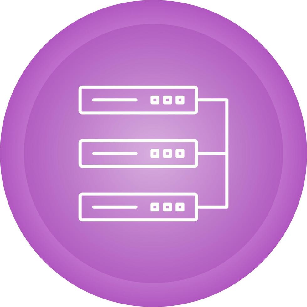 Data Center Vector Icon