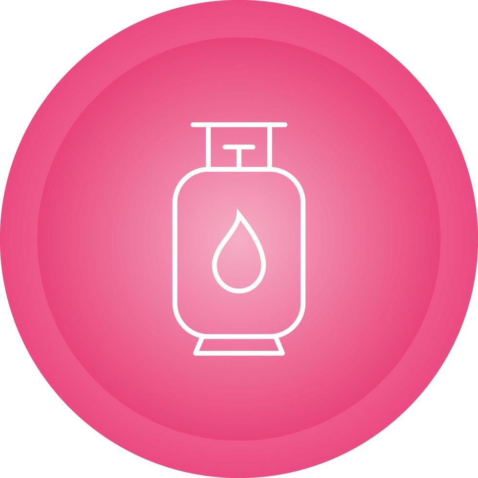Gas Cylinder Vector Icon