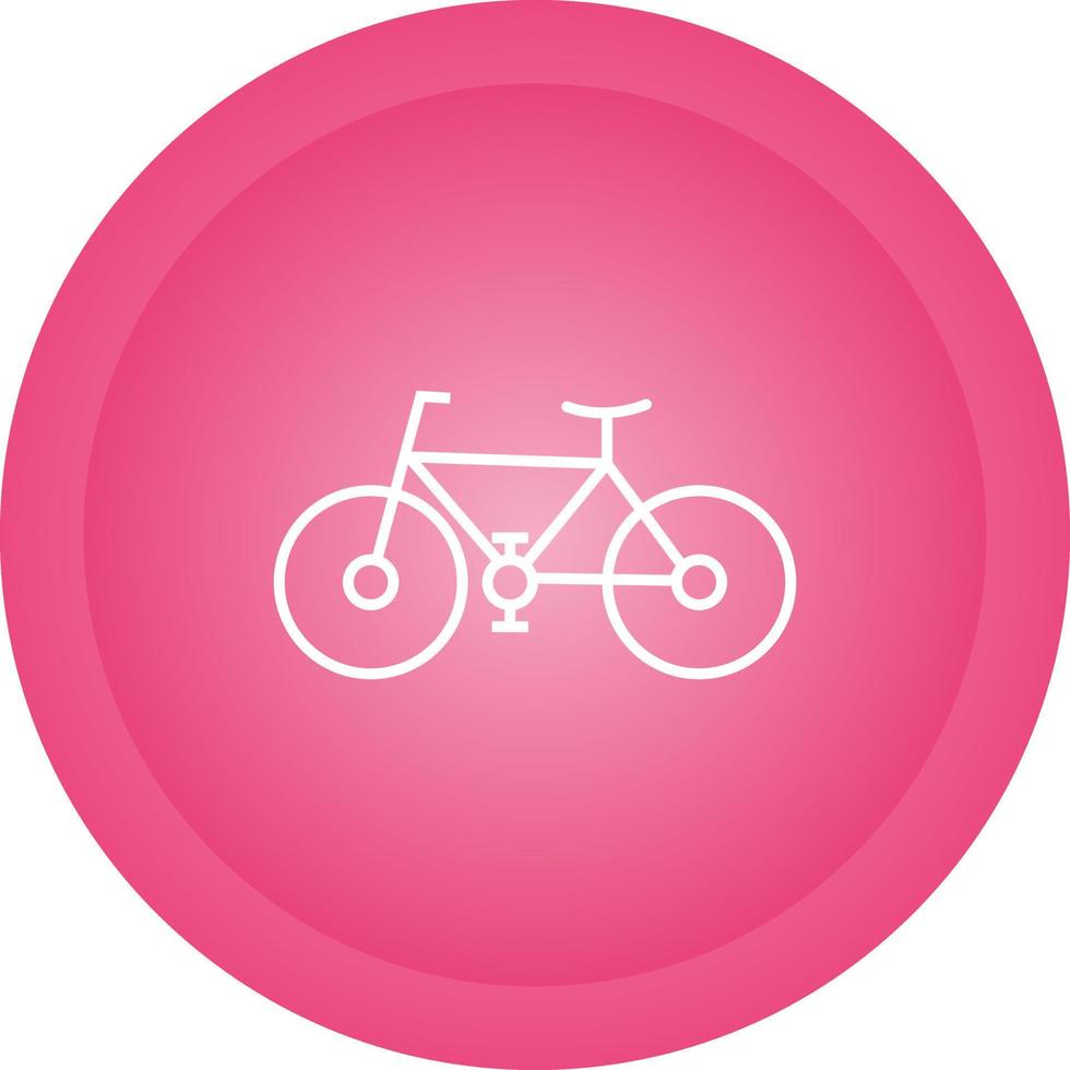 icono de vector de bicicleta