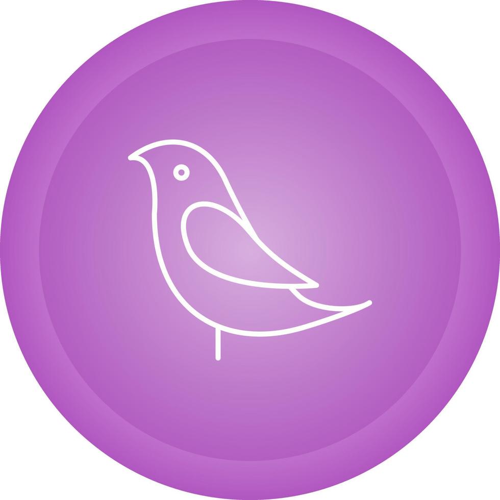 icono de vector de aves