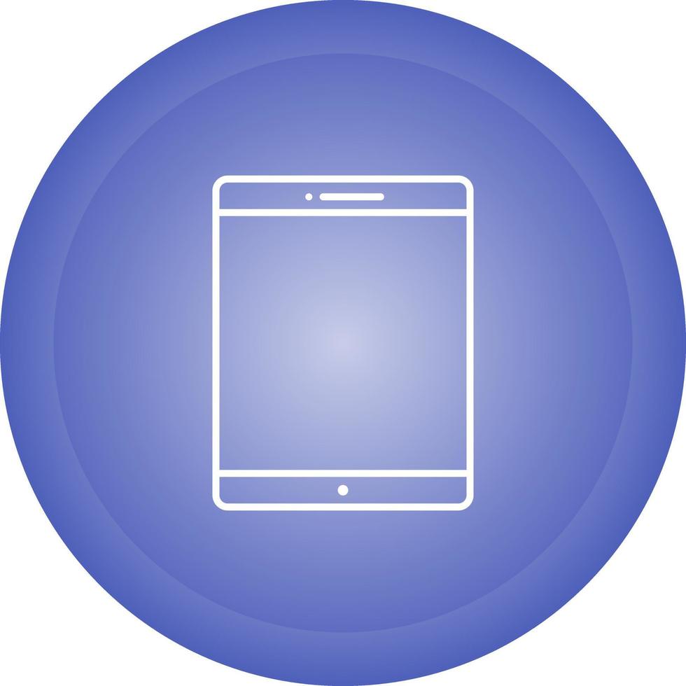 Tablet Vector Icon