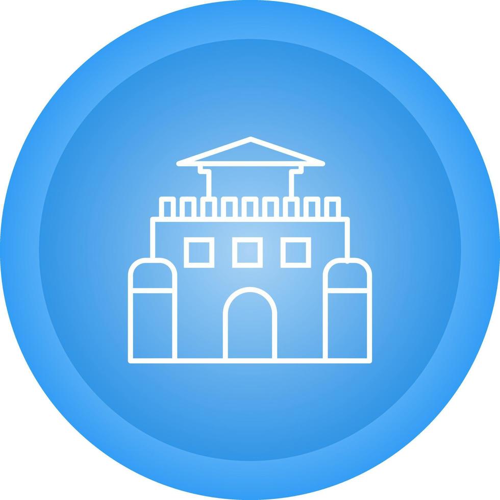 Sandcastle Vector Icon