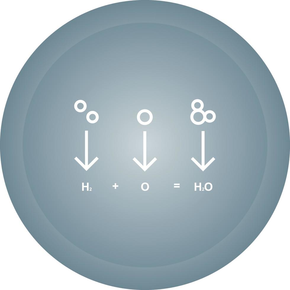 Chemical Formula Vector Icon