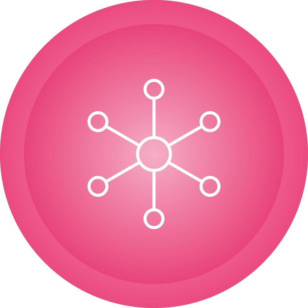 Molecular Structure Vector Icon