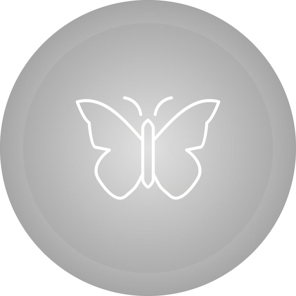 icono de vector de mariposa