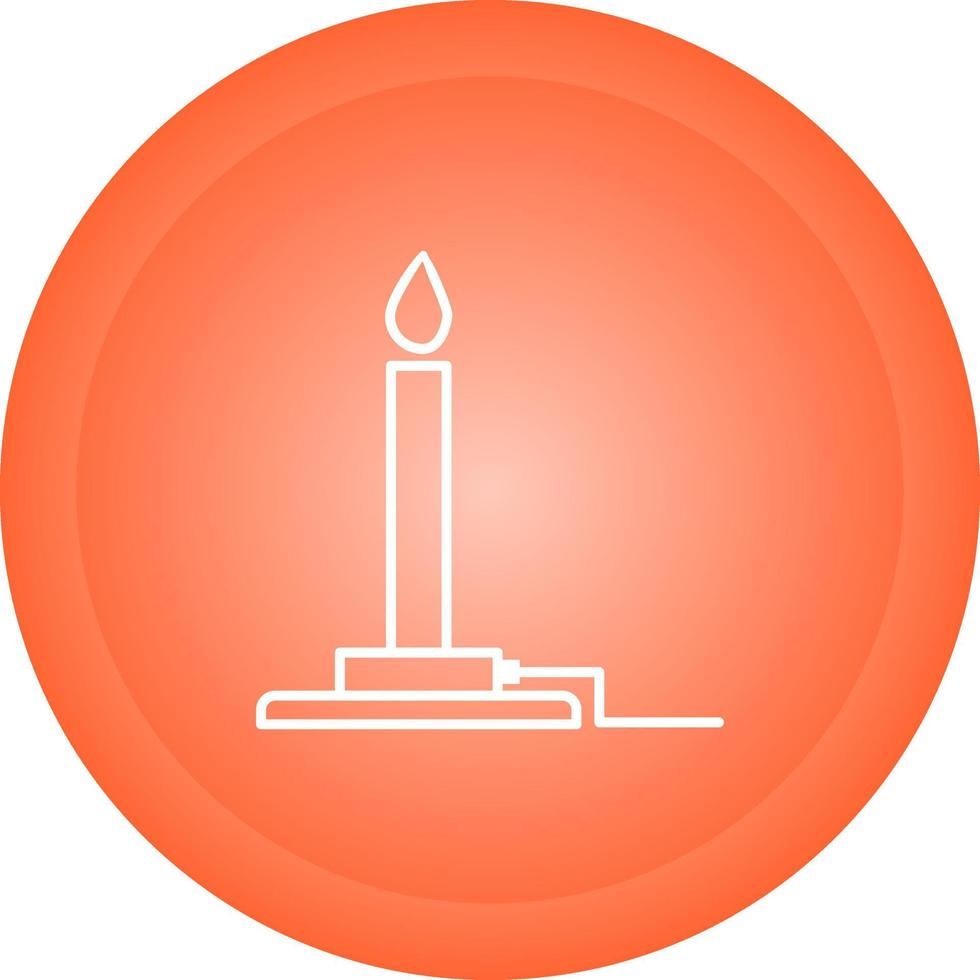 Bunsen Burner Vector Icon