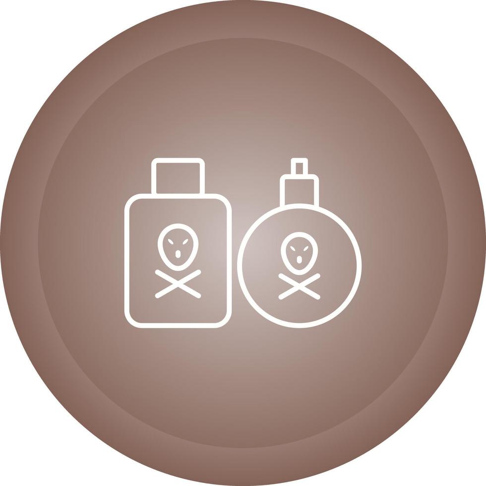 Poisonous Chemicals Vector Icon