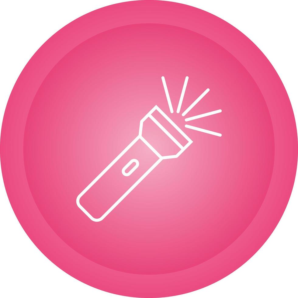 Flashlight Vector Icon