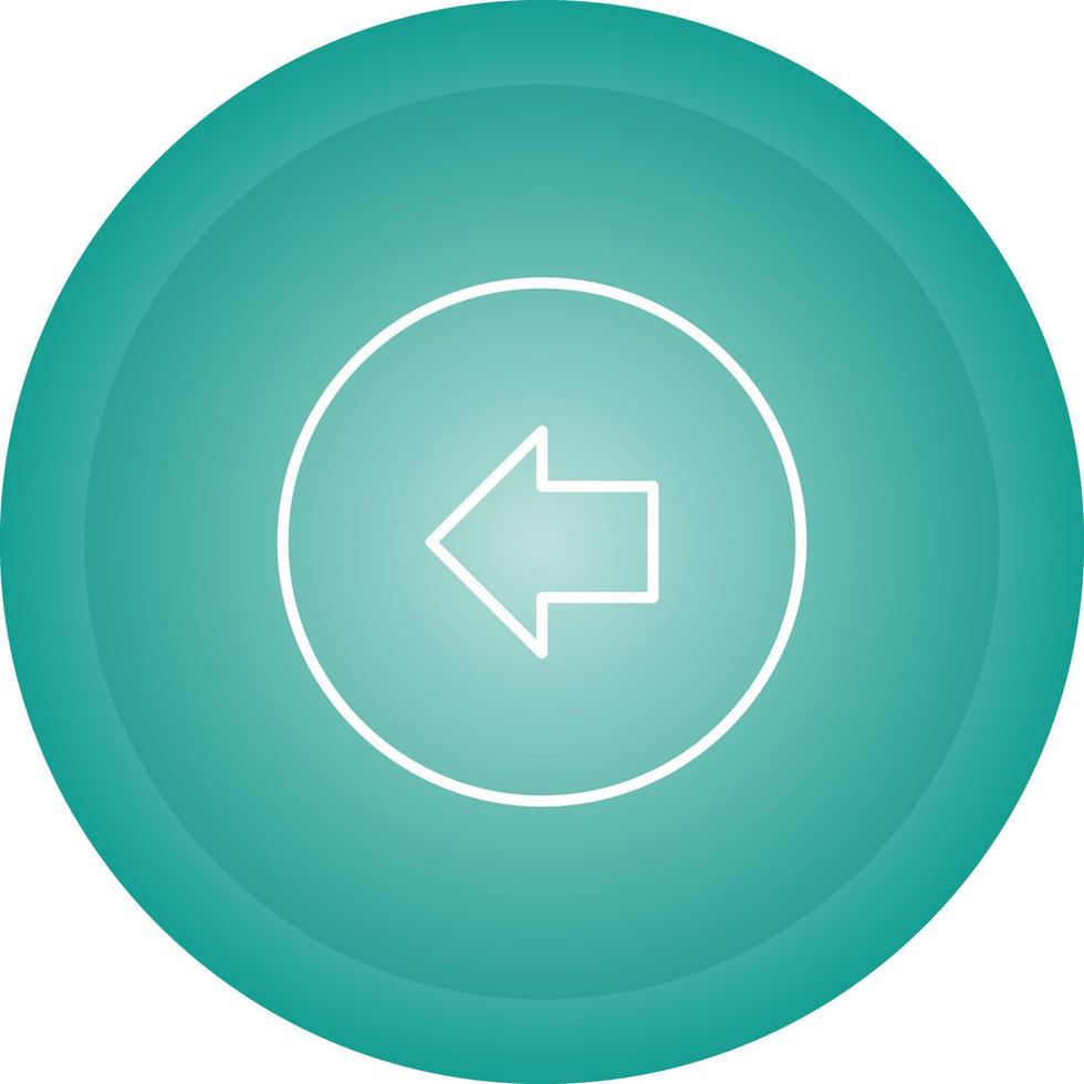 Back Vector Icon