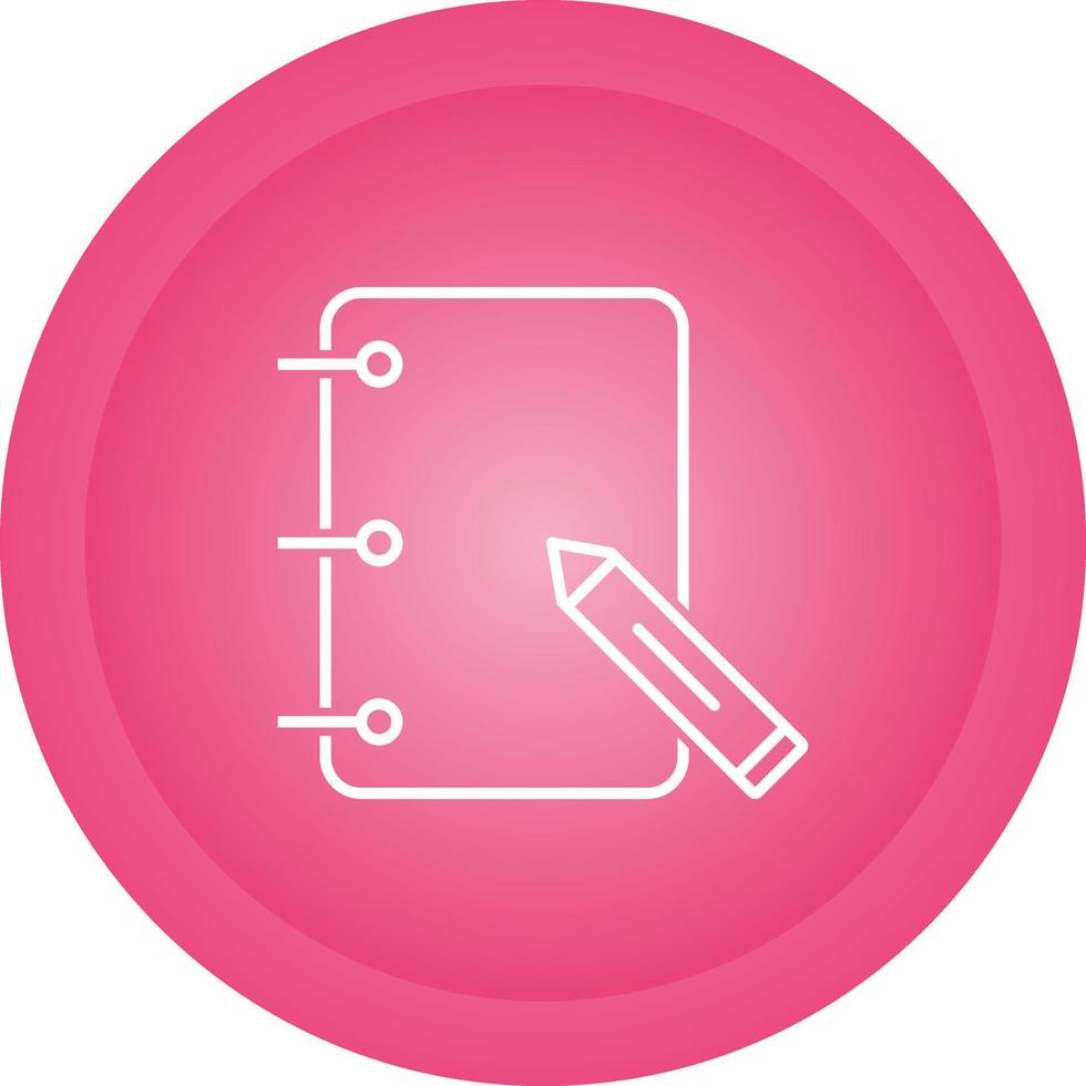 Paper and Pencils Vector Icon