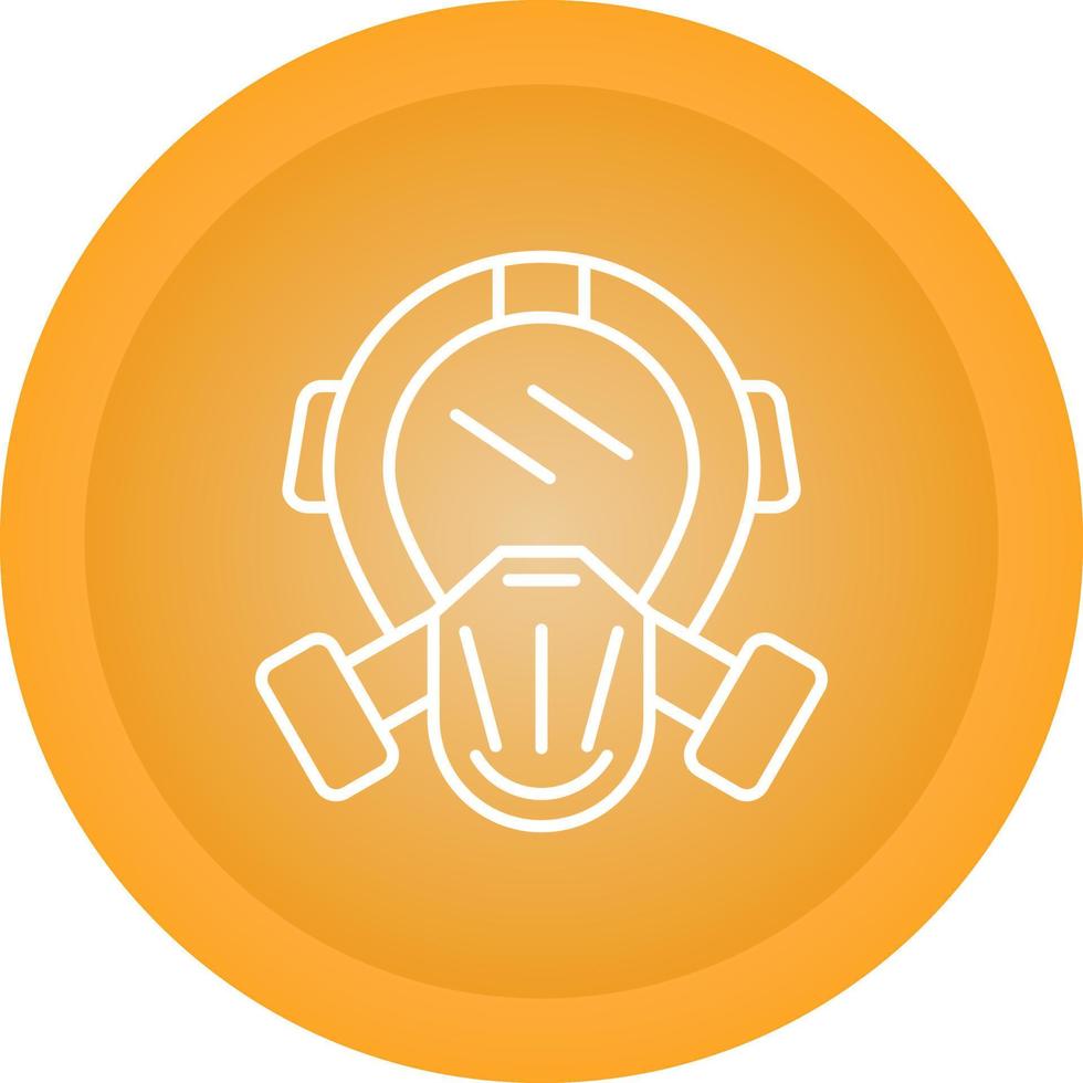 Gas Mask Vector Icon