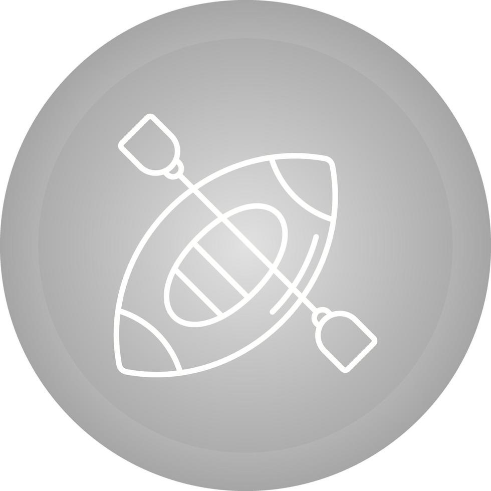 Kayak Vector Icon