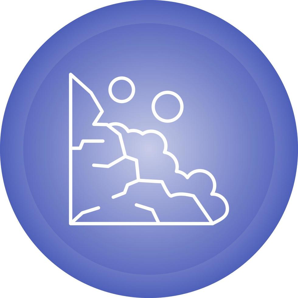 Landslide Vector Icon