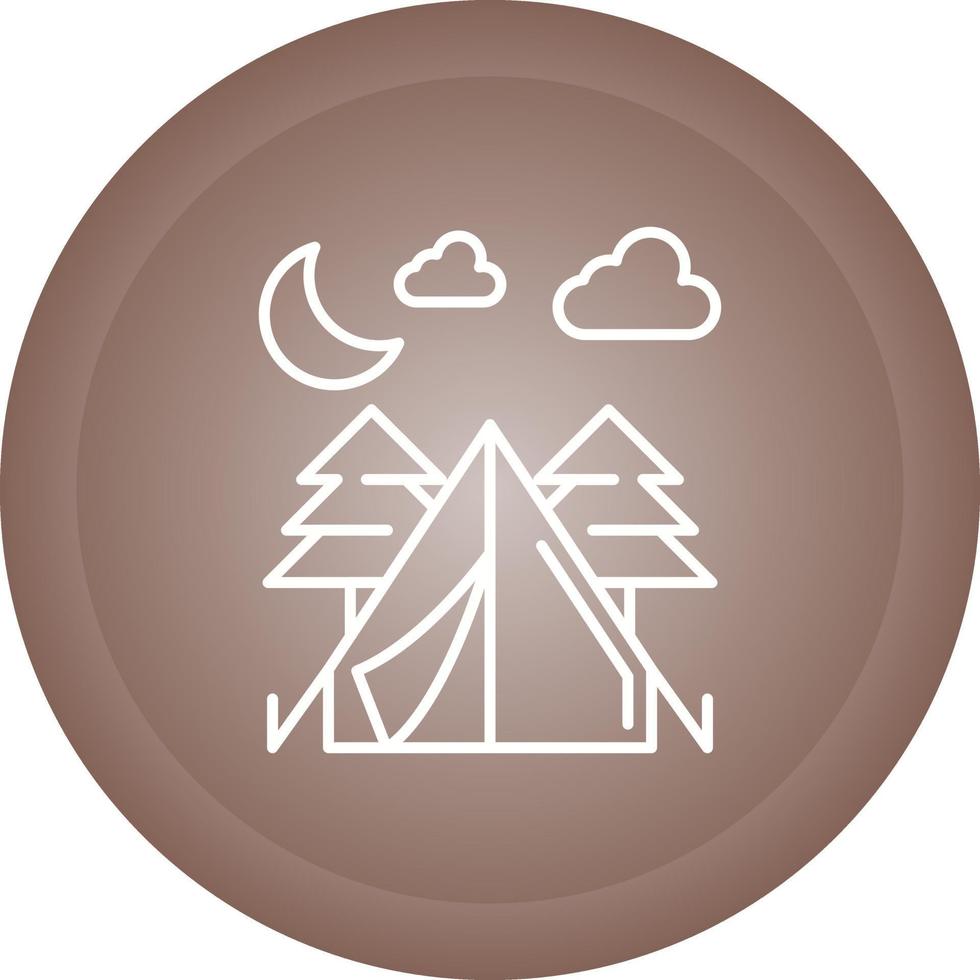 Tent Vector Icon