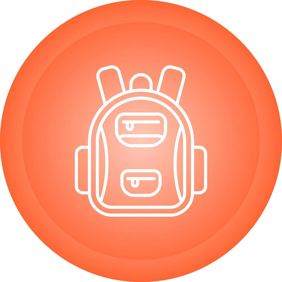 School Bag Vector Icon