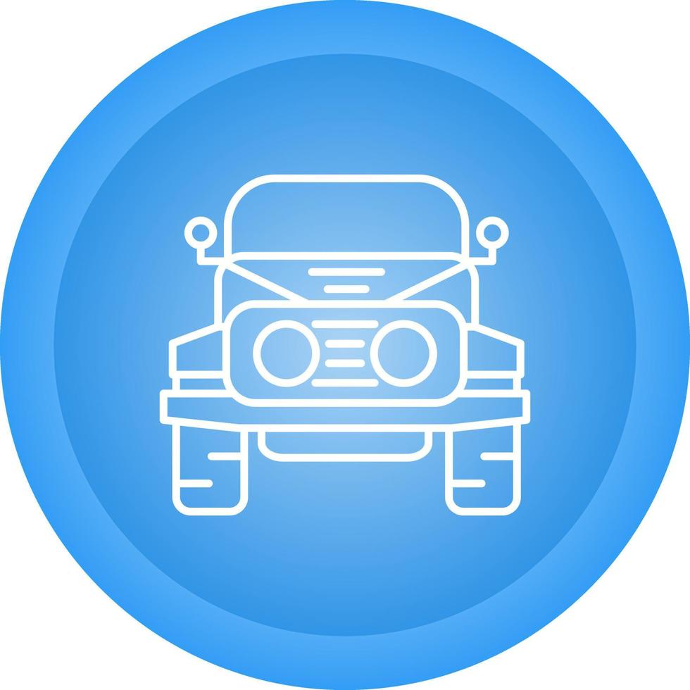 icono de vector de jeep