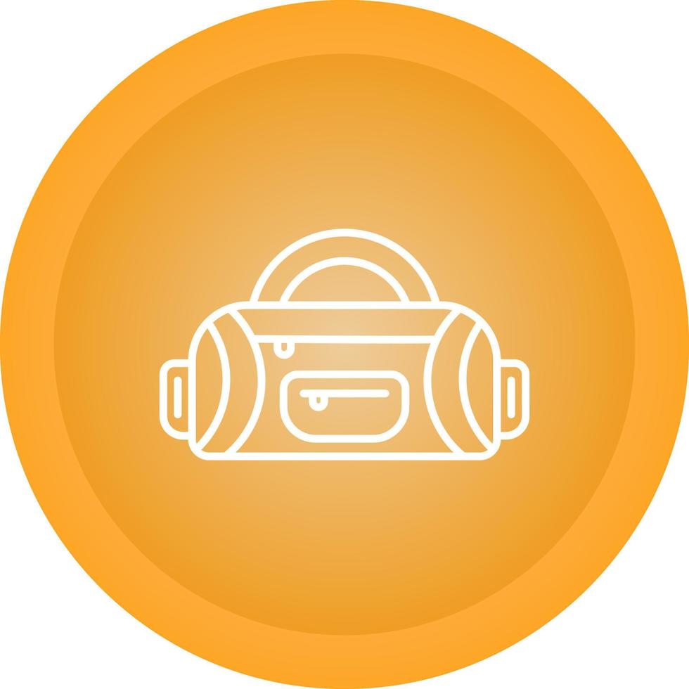 Sport Bag Vector Icon