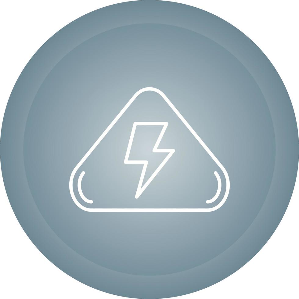 Electrical Hazard Vector Icon