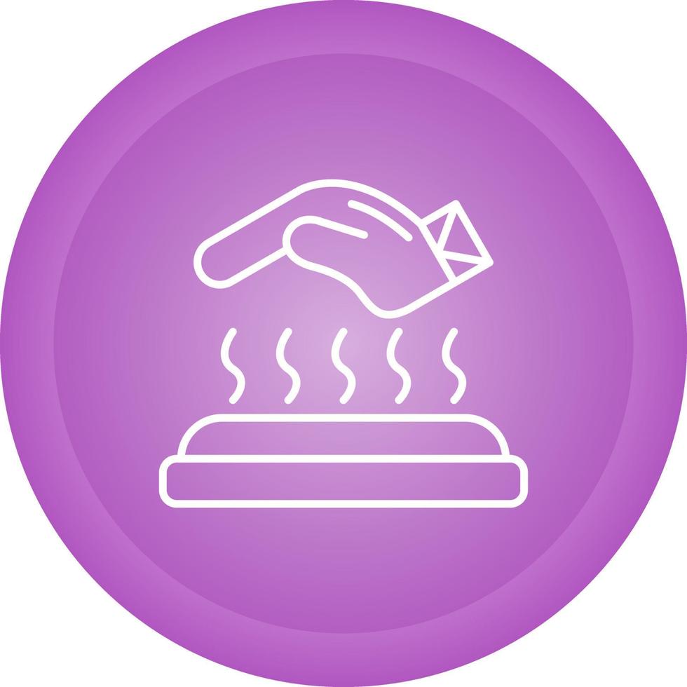 Hot Surface Vector Icon