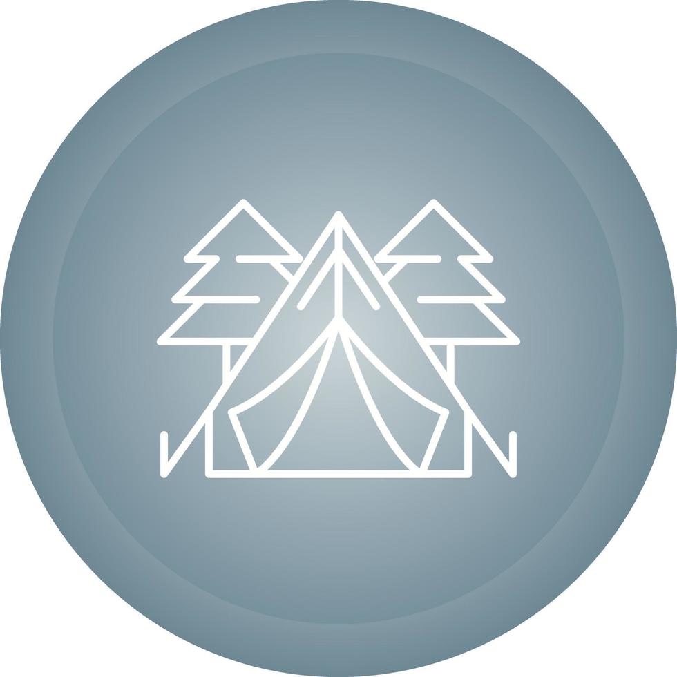 Tent Vector Icon